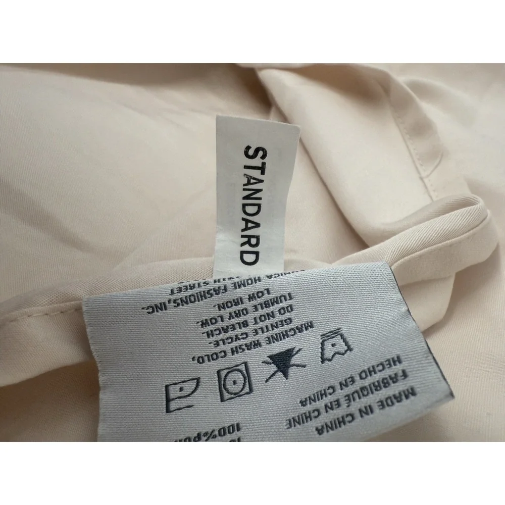 UGG Beige‎ Standard Pillow Case Lot of 2 Soft Polyester #10